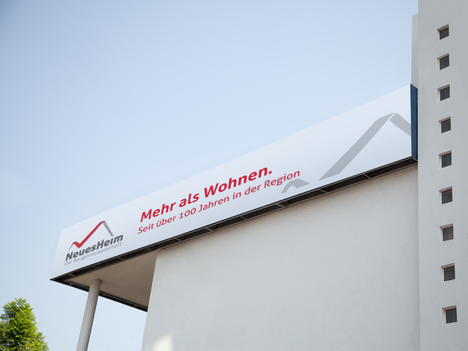 Motiv Mehr als Wohnen am Gebäude