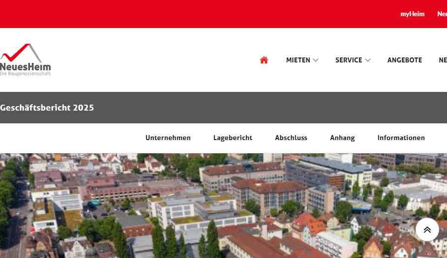 Vorschau der Seite Geschäftsbericht digital